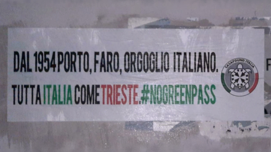 Green Pass, CasaPound sostiene i portuali: “battaglia per i diritti di tutti i lavoratori”