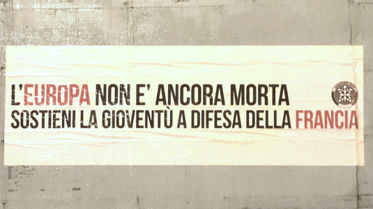 L’EUROPA NON è ANCORA MORTA – Sostieni la gioventù a difesa della Francia